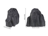 Grey Faux Landscape Rock with Realistic Texture for Indoor and Outdoor Garden Decoration and Patio V1369-AZ3-W-18868
