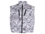 Summer Cooling Fan Vest USB Detachable White Fan Air Conditioning Work Vest for Gardening XL Light V1294-YM0901-3113230176712