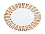 P&P Silver and Tawny Round Sunburst Mirror with Beveled Glass, Decorative Wall Accent V767-JJ-XM962-M-V1