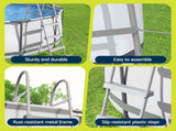 Bestway Above Ground Pool Ladder with Removable Steps BW-LAD-107CM-58335