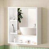 Cefito Bathroom Mirror Cabinet Mirrored Medicine Adjustable Shelf Wall Mounted 560mm White BV-MC-5661-WH