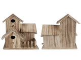 Wooden Birdhouse Small Outdoor Garden Bird Nesting Box Bird House Pet Supplies Decoration V1294-YM0901-3111200165411