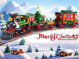 Advent Calendar 2026 Building Blocks Set - 24-Day Countdown Calendar - Santa Sleigh V1079-TRAIN01
