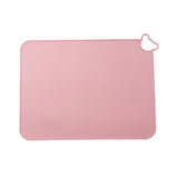 5PC Silicone for Baby Kids, Food Grade Non-Slip Eating Table Mats Portable Toddler V1369-AZ3-W-05700