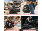 Tool Backpack, 56 Pockets, Heavy-duty Tools Storage Organizer Work Bags with Laptop Compartment & V952-GJBBSLD1012I9UUIW001V0
