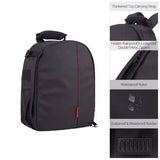 Green Lining Water-Resistant DSLR Camera Backpack with Tripod Holder, Lightweight and Spacious V888-ELOSUNG17229