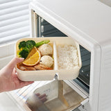 Food Grade Silicone Bento Box, Leak Proof, BPA Free, Oven & Dishwasher safe Yellow, green, and V1192-AZ-W-16007