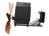 Wood Stove Fan Heat Powered 6 Blades Hanging Stove Fan Silent Flue Pipe Hanging Fireplace Fan Eco V1294-YM0706-3114230124812