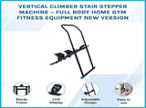 Vertical Climber Stair Stepper Machine Full Body Home Gym Fitness Equipment NEW VERSION V63-952451