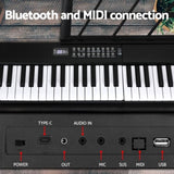 Alpha 61 Keys Foldable Electronic Piano Keyboard Digital Electric w/ Carry Bag EK-FOLD-666-BK
