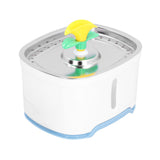 2.5L Stainless Steel Pet Water Fountain Silent Running Water Circulation Drinking Fountain with LED V1294-YM0901-3113210162211