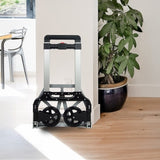 150KG Portable Cart Folding Dolly Push Truck Hand Collapsible Luggage Trolley V63-835541