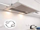2pcs Range Light Bulbs, Stainless Steel Range LED Light Replacement Recessed Kitchen Range V1189-LWWAL-20260325-00076