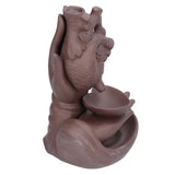 Ceramic Incense Burner Waterfall Backflow Incense Holder Ornament for Home Bedroom Office Sauna SPA V1294-YM0523-3115210230911