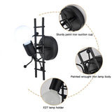 Creative Humanoid Indoor LED Wall Lamp Modern Wall Lamp Art Decoration Wall Lamp E27 for Bedroom V1294-YM0718-10065584
