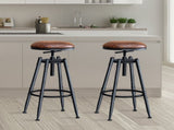 Levede 4x Bar Stools Industrial Kitchen BR1013X2