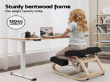 Artiss Kneeling Chair Ergonomic Posture Chair with Memory Foam Balance Stool for Home Office Gaming KCHAIR-G-01-BK