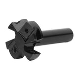 Slab Flattening Router Bit Insert Detachable Cemented Carbide 1/2in Shank 4 Blade Planing Bit for V1294-YM0710-3114230163111