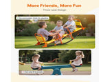Kids Seesaw 90 kg Capacity Metal Rocking Teeter Totter with Handles V952-WGDZDQQBJS3RPB7KK001V0
