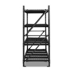 Giantz 2Mx2M Garage Shelving Warehouse Rack Pallet Racking Storage Shelve Black WR-E-2020-200BK-ABC