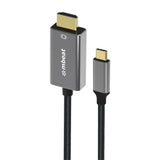 mbeat Tough Link 1.8m 4K USB-C to Cable - Extend USB-C Laptop, Tablet or Smartphone Video to V1202-V2-USMB-XCB-CHD18