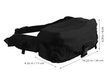 Motorcycle Waist Bag with Large Capacity and Adjustable Strap for Outdoor Riding, Hiking, and Travel V1370-AZ4-10963