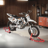 VEVOR Motorcycle Front & Rear Stand Lift 850lb Spoolift Paddock Swingarm Arm Red V952-YBSJZJHSTZ85ASDKKV0