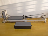 Folding Pilates Reformer Machine Home Workout Bed for Full Body Fitness Training V63-954181