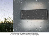 12W LED Wall Lamp Outdoor Waterproof Lamp Square Garden Lamp Aisle Balcony Lamp V1294-YM0901-ZM01751
