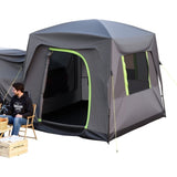 VEVOR SUV Camping Tent Outdoor SUV Tent with Rainfly Waterproof for 5-8 Person， 8.2 x 10.1 x 7.5 ft V952-CZZPCHK108FTS8UF8V0