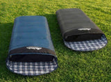 Weisshorn Sleeping Bag Set of 2 Single Thermal Camping Hiking Tent 0&degC SB-MICRO-GRNA