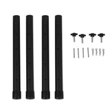 4pcs Table Leg Extenders 44cm Steel Table Leg Risers for Folding Tables Straight Bent Leg V1294-YM0706-3117230138311