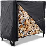 Firewood Log Rack Cover 4ft / 8ft Heavy Duty Waterproof Wood Pile Outdoor Patio Garden Fireplace V1188-ZC-LHJ-1176