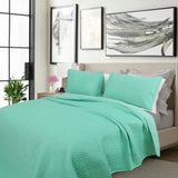 Shangri La 2000TC Carnival Glass Cooling Embroidered 3 Pcs Comforter Set Queen V442-KIT-COMFORTER-COOLING-CARNIVALGLASS-QS
