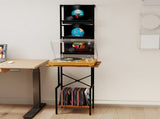 Levede Tall Record Player Stand Vinyl Storage Up to 200 Albums Turntable Rack HE1003-AU