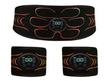 Workout Belt, Abdominal Muscle Fitness Trainer Belt, Adjustable Comfortable Fit, Suitable For Home V1369-AZ3-W-09763