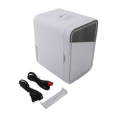 Mini Car Fridge Portable Multifunctional Rapid Cooling 8L Beauty Makeup Skincare Refrigerator with V1294-YM0901-3113240144511