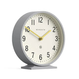Newgate Q Mantel Clock-Clock Grey V398-NG-MANQ371CGY