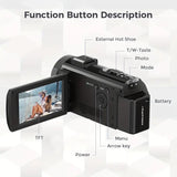 1080P 24MP Digital Camera with 3.0" LCD V1142-TM601100904380310