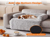 Plush Dog Bed Dog Bed With Bolster Comfortable Dog Bed Large Dog Bed Small Dog V1107-136-30136