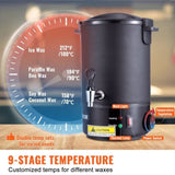 VEVOR Wax Melter for Candle Making 6.5Liter Electric Pot Commercial or Home Use V952-RLTYT65L1200WNUZ7V3