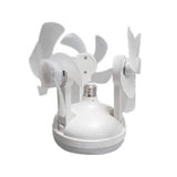 Ceiling Fan with and Remote E26 E27 3 Speeds 3 Colors 2 Timers Quiet Foldable Modern LED Fan V1294-YM0901-3119250023611