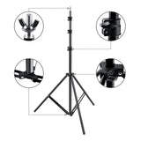 2.6M*3M Heavy Duty Backdrop Support System for Photography Background Photo Video Studio V571-HZ260CMBGSST