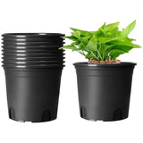 10 pcs Plastic Flower Pots, 16Cm Thicken Plant Pots Plant Container Indoor Gardening Pot V1188-MS-227-1207