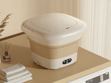 9L Foldable Washing Machine Multifunction Compact Mini Washing Machine Portable Washer Dryer for V1294-YM0901-3113240135211