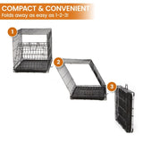 Little Buddies Royale 36in Foldable Pet Wire Dog Crate Enclosure - Medium D0677