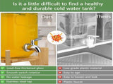 CARLA HOME 5L Glass Drink Dispenser with Metal Stand, Wide Mouth Beverage Jar & Stainless Steel Tap V178-36369
