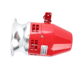 Electric Motor Siren 125dB Motor Driven Buzzer Sound Alarm Horn Siren for Home Factory School Ranch V1294-YM0901-3111240093113