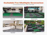Interlocking Drainage Mat, 31 x 31 cm Modular Interlocking Cushion, 40 Pcs Splicing Drainage Mats, V952-CKPSD12X12INYQCJXV0