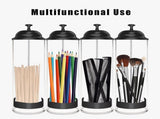 10.6 in Straw Dispenser with Lid, Tutuviw Plastic Straw Holder for Counter, Drinking Straw Organizer V1189-WXFWAL-20260319-00787